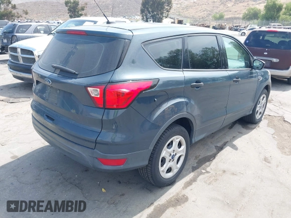2019 Ford Escape S с VIN 1FMCU0F7XKUB11720, выставлен на аукционе IAAI как лот 41998032 с пробегом 149 058 миль миль и . История ставок и продаж доступна на DreamBid. Изображение 4.