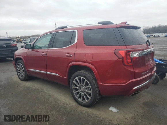 2021 GMC Acadia Denali z VIN 1GKKNXLS2MZ141187, wystawiony jako Copart lot #51343615 z przebiegiem 45 361 mil mil oraz Szkoda całkowita • Salvage title. Historia ofert i sprzedaży dostępna na DreamBid. Obrazek 2.