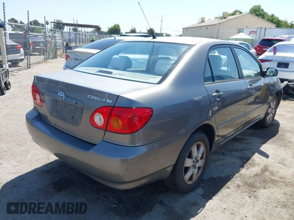 2004 Toyota Corolla CE with VIN 1NXBR38E44Z216685, listed as a IAAI auction lot 42195237 with 191,708 mi miles and . Bid and sale history available at DreamBid. Image 4.
