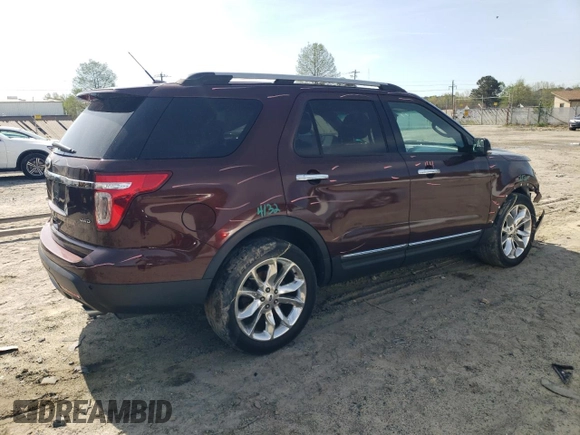 2012 Ford Explorer XLT with VIN 1FMHK8D8XCGA90146, listed as a Copart auction lot 53657525 with 190,192 mi miles and Salvage Title. Bid and sale history available at DreamBid. Image 3.
