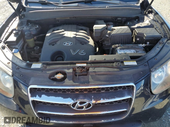 2007 Hyundai Santa Fe SE with VIN 5NMSH73E67H112832, listed as a Copart auction lot 45397715 with 242,045 mi miles and Salvage title. Bid and sale history available at DreamBid. Image 12.