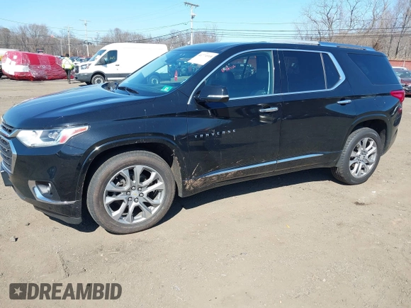 2018 Chevrolet Traverse Premier with VIN 1GNEVJKW8JJ159561, listed as a IAAI auction lot 41774914 with 132,598 mi miles and . Bid and sale history available at DreamBid. Image 2.