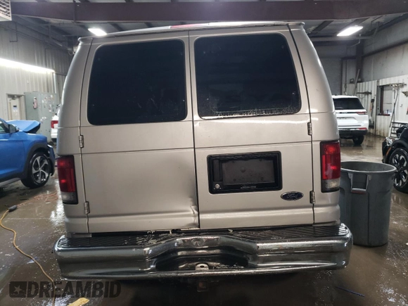 2013 Ford Econoline Cargo Commercial with VIN 1FTNE1EW0DDA38286, listed as a Copart auction lot 81737604 with Not provided miles and Non repairable. Bid and sale history available at DreamBid. Image 6.