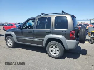 2005 Jeep Liberty Sport with VIN 1J4GL48KX5W602969, listed as a Copart auction lot 53371155 with 134,441 mi miles and Salvage Title. Bid and sale history available at DreamBid. Image 2.