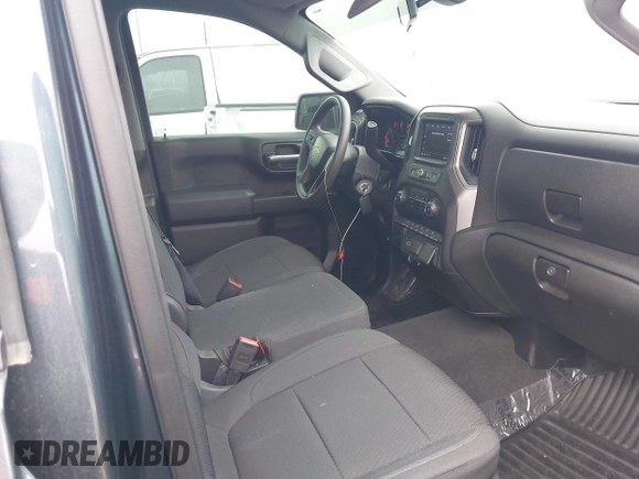 2020 Chevrolet Silverado 1500 Custom with VIN 1GCRWBEK7LZ195137, listed as a IAAI auction lot 41654932 with 54,420 mi miles. Bid and sale history available at carsss.com. Image 5.