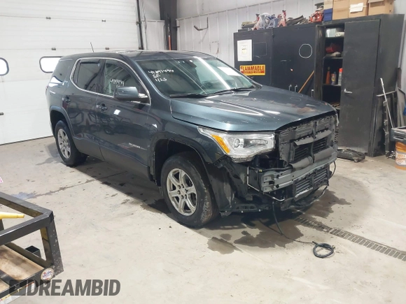 2019 GMC Acadia SLE z VIN 1GKKNRLA9KZ298473, wystawiony jako IAAI lot #41397494 z przebiegiem 107 781 mil mil oraz . Historia ofert i sprzedaży dostępna na DreamBid. Obrazek 1.