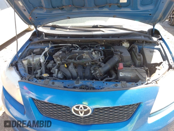 2009 Toyota Corolla with VIN 1NXBU40EX9Z065519, listed as a IAAI auction lot 42057981 with 201,480 mi miles. Bid and sale history available at carsss.com. Image 10.