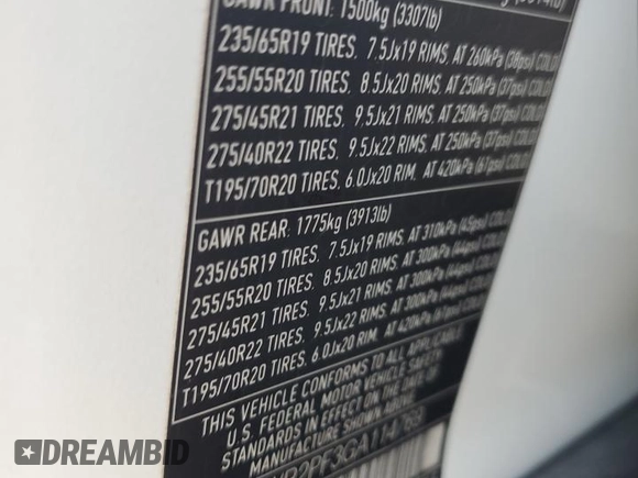 2016 Land Rover Range Rover Sport HSE с VIN SALWR2PF3GA114769, выставлен на аукционе Copart как лот 63696255 с пробегом 99 511 миль миль и Списание • Salvage title. История ставок и продаж доступна на DreamBid. Изображение 14.