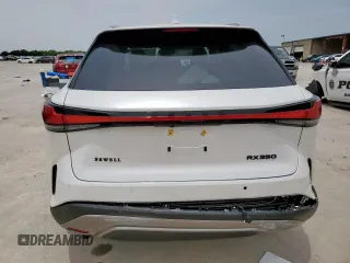 2025 Lexus RX 350 with VIN 2T2BAMBA2SC054715, listed as a Copart auction lot 57176265 with 18,241 mi miles and Salvage title. Bid and sale history available at DreamBid. Image 6.