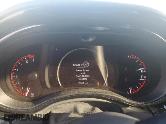 2023 Dodge Durango GT Plus with VIN 1C4RDHDG8PC686556, listed as a Copart auction lot 76351904 with 10,512 mi miles and Salvage title. Bid and sale history available at DreamBid. Image 9.