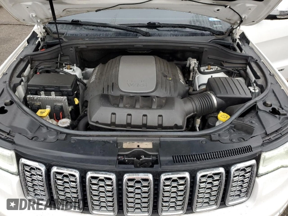 2019 Jeep Grand Cherokee Overland with VIN 1C4RJFCT7KC640527, listed as a Copart auction lot 54276725 with 282,202 mi miles and Salvage title. Bid and sale history available at DreamBid. Image 11.