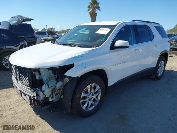 2019 Chevrolet Traverse LT Cloth with VIN 1GNERGKW7KJ203638, listed as a IAAI auction lot 41852018 with 98,677 mi miles. Bid and sale history available at carsss.com. Image 18.