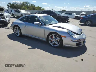 2006 Porsche 911 Carrera S with VIN WP0AB29906S741533, listed as a Copart auction lot 71785294 with 109,463 mi miles and Salvage Title. Bid and sale history available at carsss.com. Image 4.