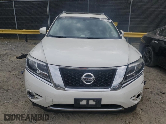 2016 Nissan Pathfinder Platinum with VIN 5N1AR2MM8GC623289, listed as a Copart auction lot 52255355 with 98,997 mi miles and Salvage title. Bid and sale history available at DreamBid. Image 5.