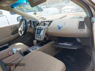 2007 Nissan Murano SL with VIN JN8AZ08W77W634856, listed as a IAAI auction lot 41824185 with Not Provided miles and . Bid and sale history available at DreamBid. Image 5.