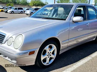 2002 Mercedes-Benz E-Class with VIN WDBJF65J22B493337, listed as a Copart auction lot 44079835 with 0 mi miles and Clean Title. Bid and sale history available at carsss.com. Image 2.