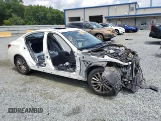 2021 Infiniti Q50 Luxe with VIN JN1EV7BP6MM700150, listed as a Copart auction lot 63423225 with Not provided miles and Salvage title. Bid and sale history available at DreamBid. Image 4.