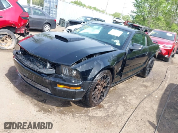 2008 Ford Mustang GT Deluxe with VIN 1ZVHT82H685173559, listed as a IAAI auction lot 42070328 with 143,636 mi miles and . Bid and sale history available at carsss.com. Image 17.
