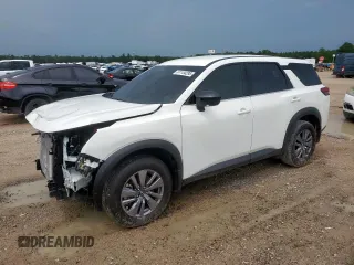 2024 Nissan Pathfinder S with VIN 5N1DR3AA1RC300217, listed as a Copart auction lot 61144295 with 13,431 mi miles and Salvage title. Bid and sale history available at DreamBid. Image 1.
