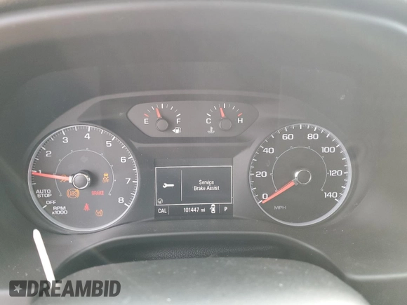2017 GMC Acadia SLE with VIN 1GKKNLLAXHZ283485, listed as a Copart auction lot 45346725 with 101,447 mi miles and Salvage Title. Bid and sale history available at carsss.com. Image 9.