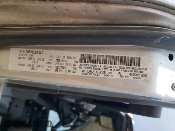2009 Jeep Wrangler X с VIN 1J4FA241X9L725231, выставлен на аукционе Copart как лот 60408605 с пробегом 233 218 миль миль и Чистый • Clean title. История ставок и продаж доступна на DreamBid. Изображение 13.