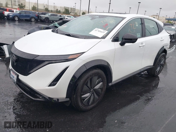 2024 Nissan ARIYA Evolve+ z VIN JN1BF0BAXRM435453, wystawiony jako IAAI lot #41745123 z przebiegiem 5 565 mil mil oraz . Historia ofert i sprzedaży dostępna na DreamBid. Obrazek 20.