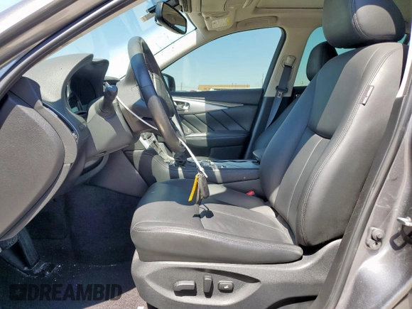 2020 Infiniti Q50 Luxe with VIN JN1EV7AR3LM254833, listed as a Copart auction lot 56284785 with 30,591 mi miles and Salvage title. Bid and sale history available at DreamBid. Image 7.