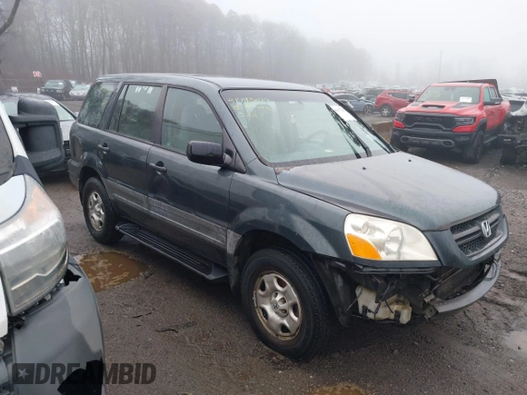 2003 Honda Pilot LX with VIN 2HKYF181X3H610581, listed as a IAAI auction lot 41743077 with 212,207 mi miles and . Bid and sale history available at DreamBid. Image 1.