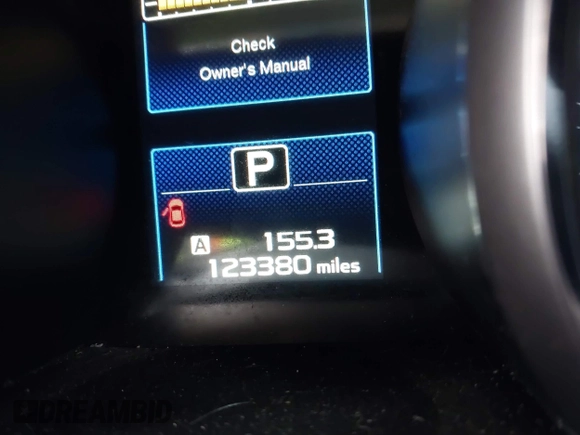 2017 Subaru Legacy Premium with VIN 4S3BNAD68H3066627, listed as a IAAI auction lot 41068153 with 123,380 mi miles. Bid and sale history available at carsss.com. Image 15.