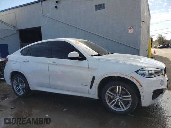 2016 BMW X6 xDrive35i with VIN 5UXKU2C56G0N82680, listed as a Copart auction lot 72939013 with 108,030 mi miles. Bid and sale history available at carsss.com. Image 4.