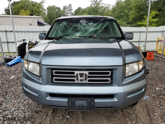 2007 Honda Ridgeline RTL w/Leather with VIN 2HJYK16567H525765, listed as a Copart auction lot 65923024 with 110,011 mi miles and Salvage Title. Bid and sale history available at carsss.com. Image 5.