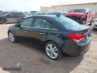 2015 Chevrolet Cruze LTZ with VIN 1G1PG5SBXF7178013, listed as a IAAI auction lot 41781195 with 122,494 mi miles. Bid and sale history available at carsss.com. Image 3.