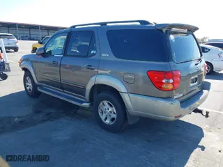 2004 Toyota Sequoia SR5 with VIN 5TDZT34A84S216376, listed as a IAAI auction lot 41884418 with 284,930 mi miles. Bid and sale history available at carsss.com. Image 3.