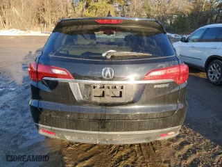 2013 Acura RDX with VIN 5J8TB3H37DL004334, listed as a Copart auction lot 44413725 with 135,206 mi miles and Salvage Title. Bid and sale history available at carsss.com. Image 6.