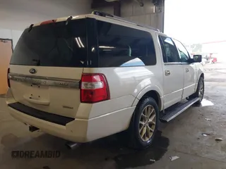 2015 Ford Expedition Max Limited with VIN 1FMJK2ATXFEF10303, listed as a IAAI auction lot 41999970 with 186,868 mi miles and . Bid and sale history available at DreamBid. Image 4.