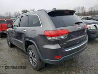 2018 Jeep Grand Cherokee Limited with VIN 1C4RJFBG6JC421979, listed as a Copart auction lot 44827525 with 135,596 mi miles and Salvage Title. Bid and sale history available at DreamBid. Image 2.
