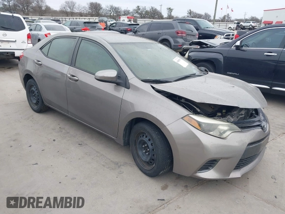 2015 Toyota Corolla L z VIN 5YFBURHE4FP294082, wystawiony jako IAAI lot #41681915 z przebiegiem 81 559 mil mil oraz . Historia ofert i sprzedaży dostępna na DreamBid. Obrazek 1.
