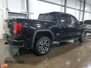2022 GMC Sierra 1500 Limited AT4 with VIN 1GTP9EEL0NZ153596, listed as a Copart auction lot 85247744 with 40,471 mi miles and Salvage Title. Bid and sale history available at carsss.com. Image 3.