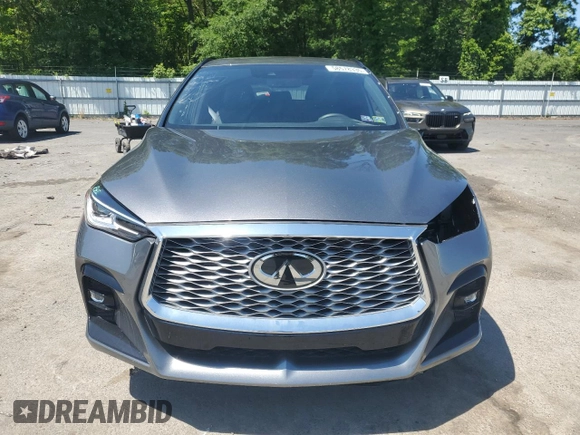 2024 Infiniti QX55 Luxe с VIN 3PCAJ5JR7RF110506, выставлен на аукционе Copart как лот 58578335 с пробегом 4 380 миль миль и Списание • Salvage title. История ставок и продаж доступна на DreamBid. Изображение 5.