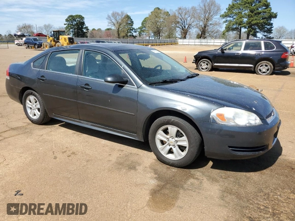 2012 Chevrolet Impala LS Retail with VIN 2G1WA5E30C1250735, listed as a Copart auction lot 49071455 with Not Provided miles and Salvage Title. Bid and sale history available at DreamBid. Image 4.