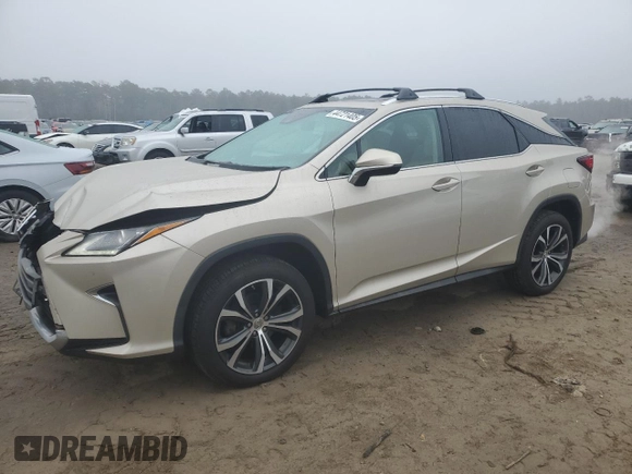 2016 Lexus RX 350 F Sport with VIN 2T2BZMCA5GC048602, listed as a Copart auction lot 44721405 with 113,448 mi miles and Salvage Title. Bid and sale history available at carsss.com. Image 1.