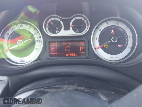2014 FIAT 500L Easy with VIN ZFBCFABH9EZ020600, listed as a IAAI auction lot 42626910 with 84,552 mi miles and . Bid and sale history available at DreamBid. Image 7.