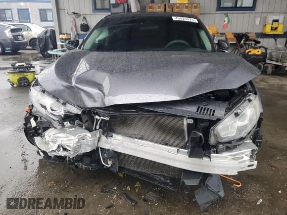 2018 Honda Civic Sedan LX with VIN 2HGFC2F50JH602542, listed as a Copart auction lot 48079095 with 58,041 mi miles and Salvage Title. Bid and sale history available at carsss.com. Image 5.