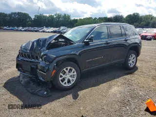 2023 Jeep Grand Cherokee Limited with VIN 1C4RJHBG0PC621468, listed as a Copart auction lot 64224565 with 33,022 mi miles and Salvage title. Bid and sale history available at DreamBid. Image 1.