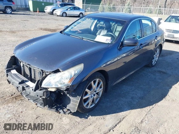 2013 Infiniti G37 Sedan x with VIN JN1CV6AR7DM755145, listed as a IAAI auction lot 41893380 with 105,588 mi miles. Bid and sale history available at carsss.com. Image 2.