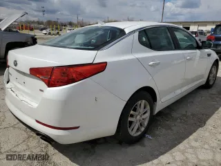 2013 Kia Optima LX with VIN KNAGM4A78D5310635, listed as a Copart auction lot 48231165 with 194,049 mi miles and Salvage Title. Bid and sale history available at carsss.com. Image 3.
