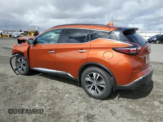 2020 Nissan Murano SV with VIN 5N1AZ2BS8LN145150, listed as a Copart auction lot 51501785 with 32,141 mi miles and Salvage Title. Bid and sale history available at DreamBid. Image 2.