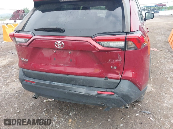 2019 Toyota RAV4 LE with VIN JTMH1RFV2KJ005625, listed as a IAAI auction lot 42187600 with 131,215 mi miles and . Bid and sale history available at DreamBid. Image 18.