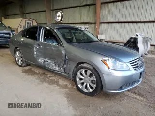 2006 Infiniti M45 with VIN JNKBY01E06M207743, listed as a Copart auction lot 77743934 with 158,510 mi miles and Salvage Title. Bid and sale history available at carsss.com. Image 4.