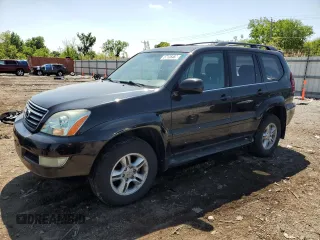 2007 Lexus GX 470 z VIN JTJBT20X870126252, wystawiony jako Copart lot #57136485 z przebiegiem 139 062 mil mil oraz Szkoda całkowita • Salvage title. Historia ofert i sprzedaży dostępna na DreamBid. Obrazek 1.